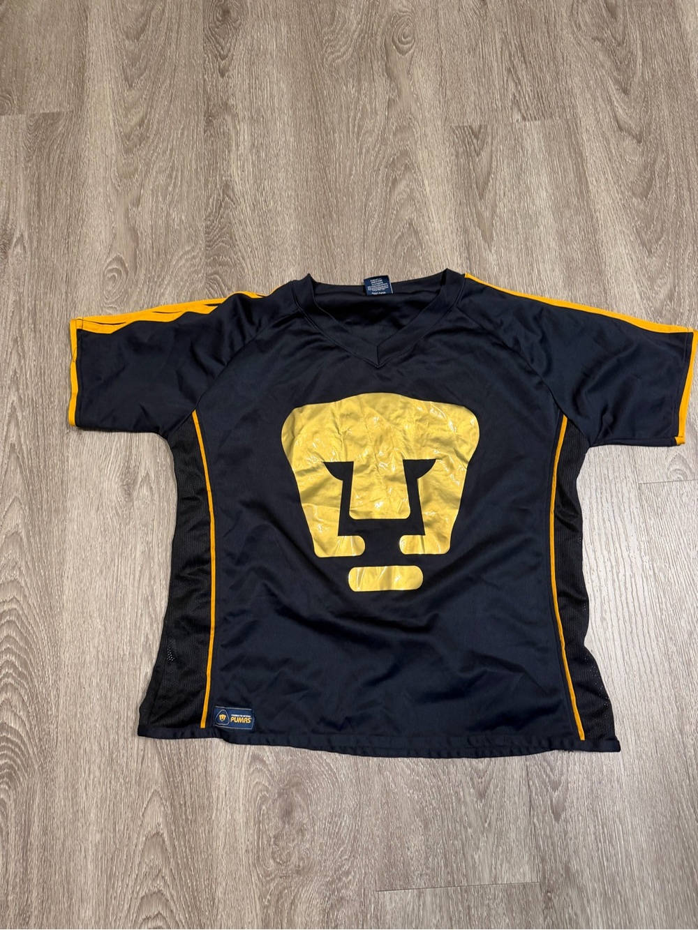 Pumas UNAM 2021 Soccer Jersey Shirt XXL Navy Gold Como No Te Voy A Querer Mexico